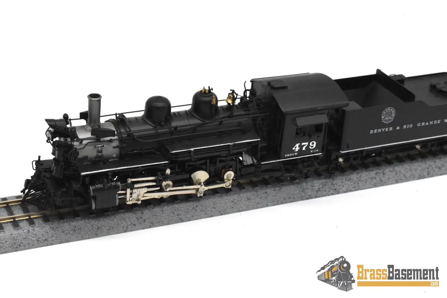 HOn3 Brass PSC 15214 11 D&RGW Rio Grande K 28 2 8 2 #479 1994 RUN FP Moffat Tunnel Steam