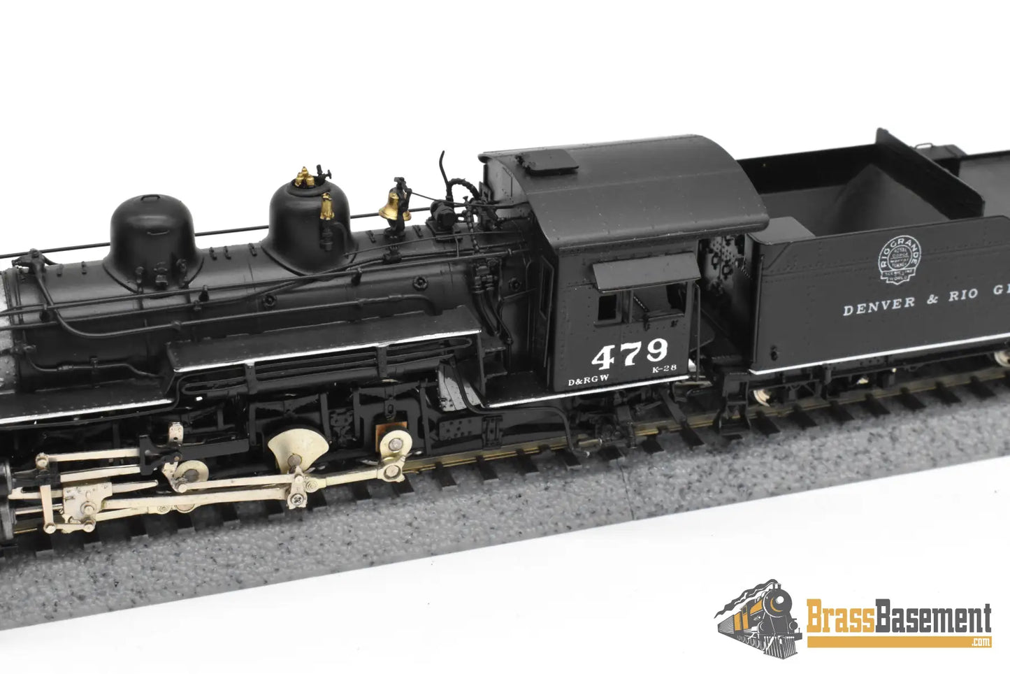 HOn3 Brass PSC 15214 11 D&RGW Rio Grande K 28 2 8 2 #479 1994 RUN FP Moffat Tunnel Steam