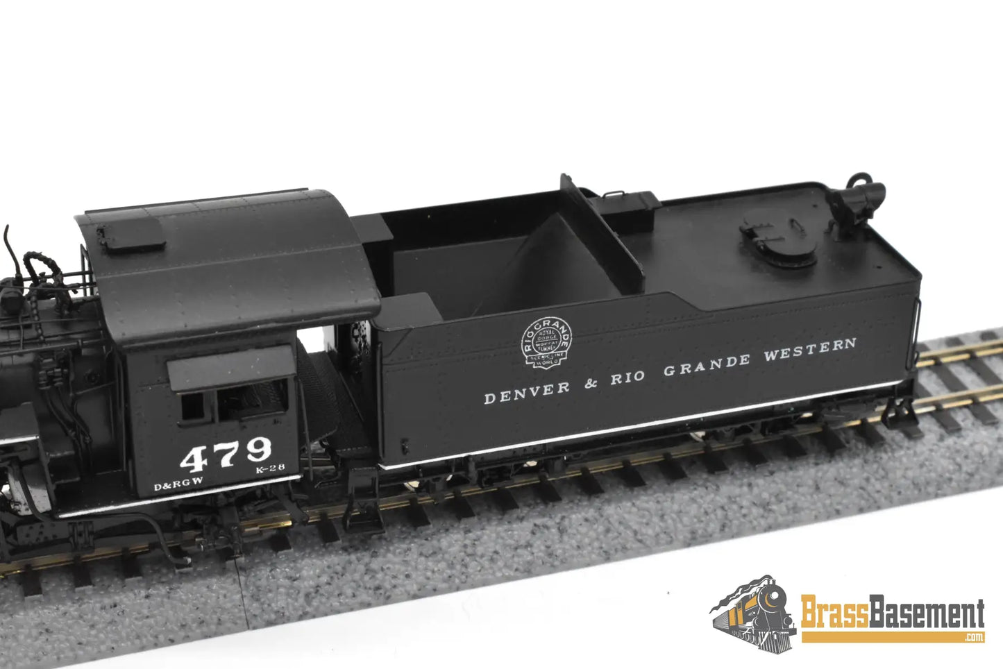 HOn3 Brass PSC 15214 11 D&RGW Rio Grande K 28 2 8 2 #479 1994 RUN FP Moffat Tunnel Steam