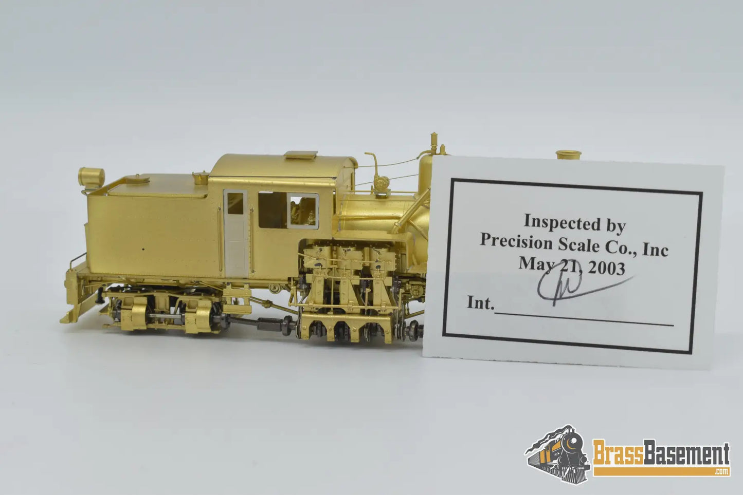 Hon3 Brass - Psc 16876 2 Truck 42 Ton Shay Unpainted Mint Steam