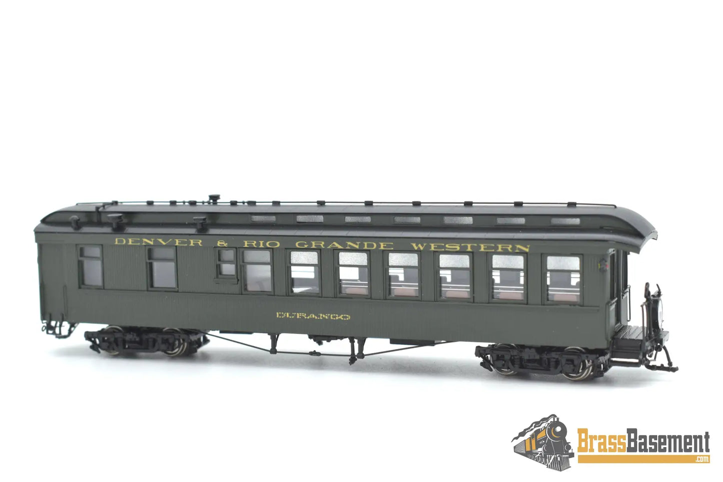 Hon3 Brass - Psc 17822 - 1 Drgw Rio Grande Parlor Car “Durango” Full Interior 2005 Run Passenger