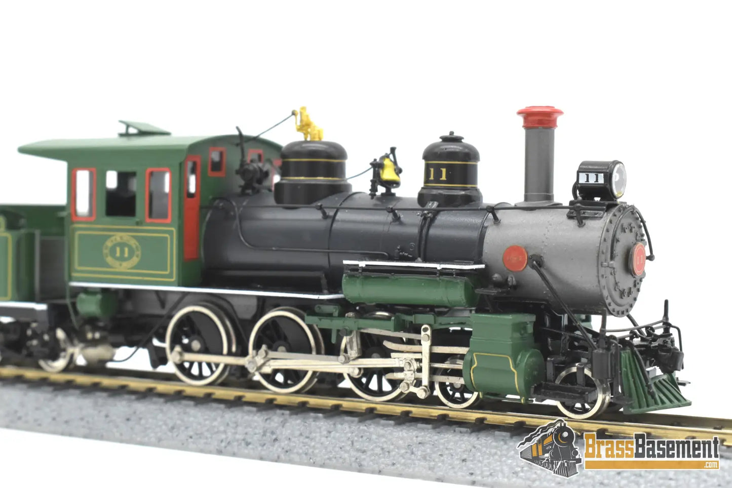 HOn3 Brass - Train & Trooper ET&WNC Tweetsie 4-6-0 #11 - 30’s - F/P East Tennessee & Western North Carolina Steam