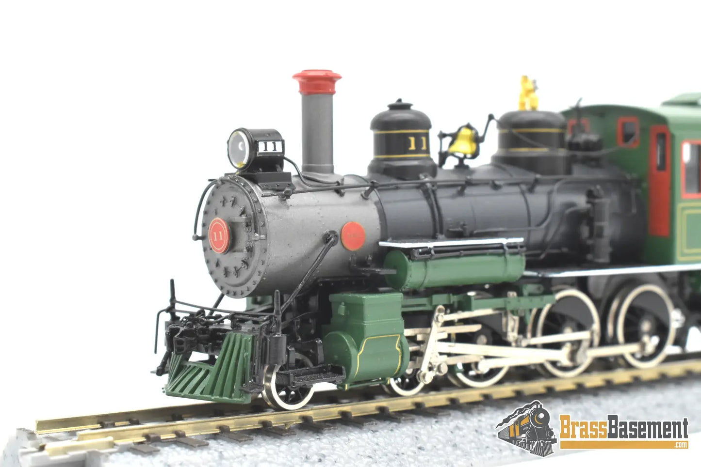 HOn3 Brass - Train & Trooper ET&WNC Tweetsie 4-6-0 #11 - 30’s - F/P East Tennessee & Western North Carolina Steam