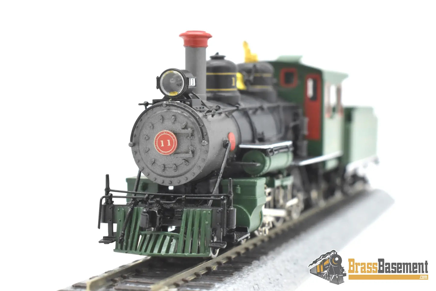 HOn3 Brass - Train & Trooper ET&WNC Tweetsie 4-6-0 #11 - 30’s - F/P East Tennessee & Western North Carolina Steam