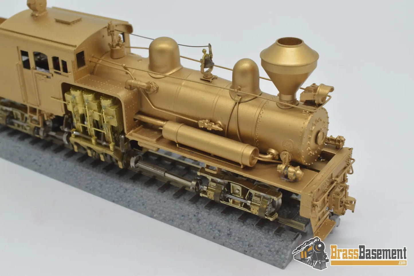 Hon3 Brass - Wmc Hassinger Lumber 4 Truck ‘Super’ Shay Mint Steam