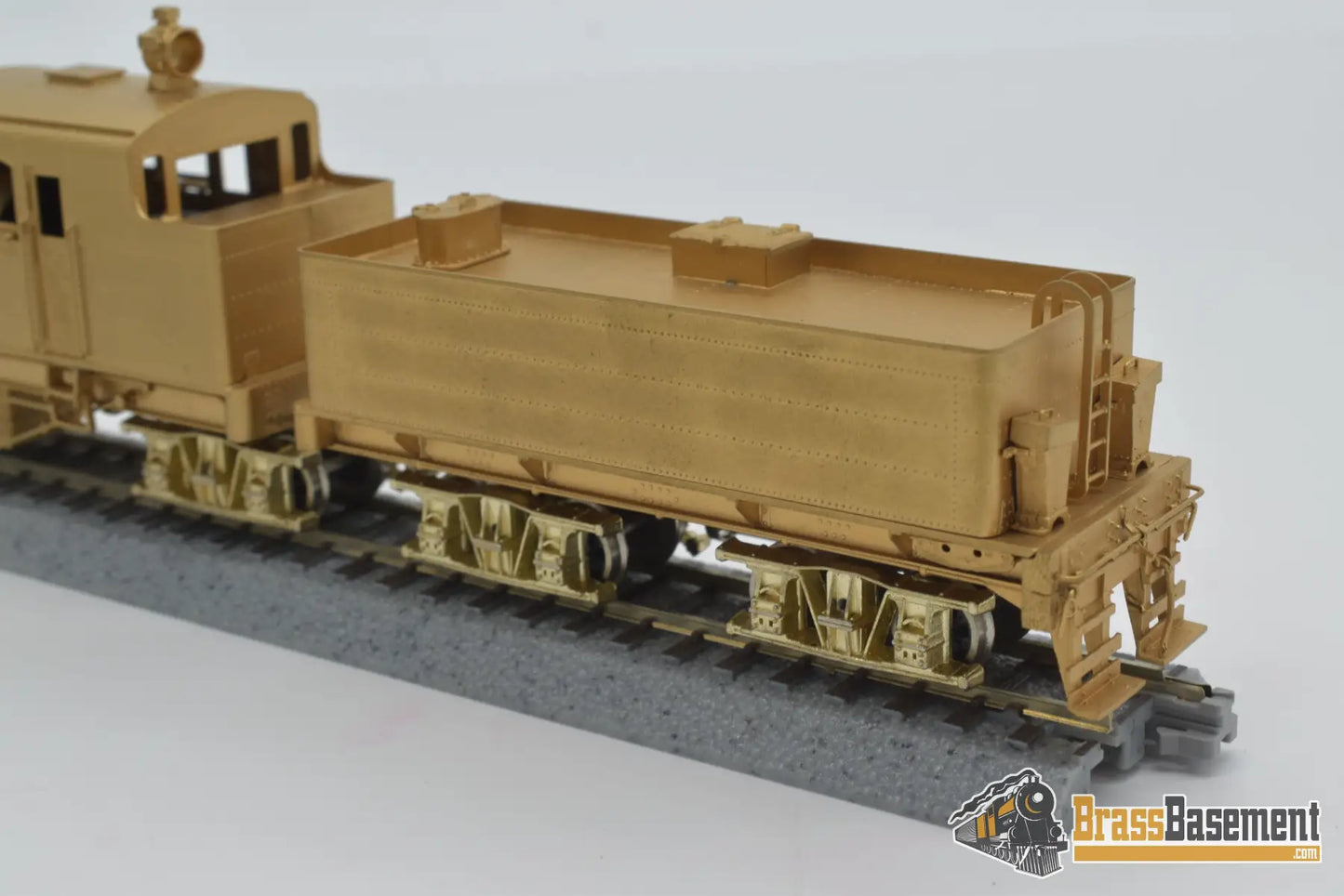 Hon3 Brass - Wmc Hassinger Lumber 4 Truck ‘Super’ Shay Mint Steam