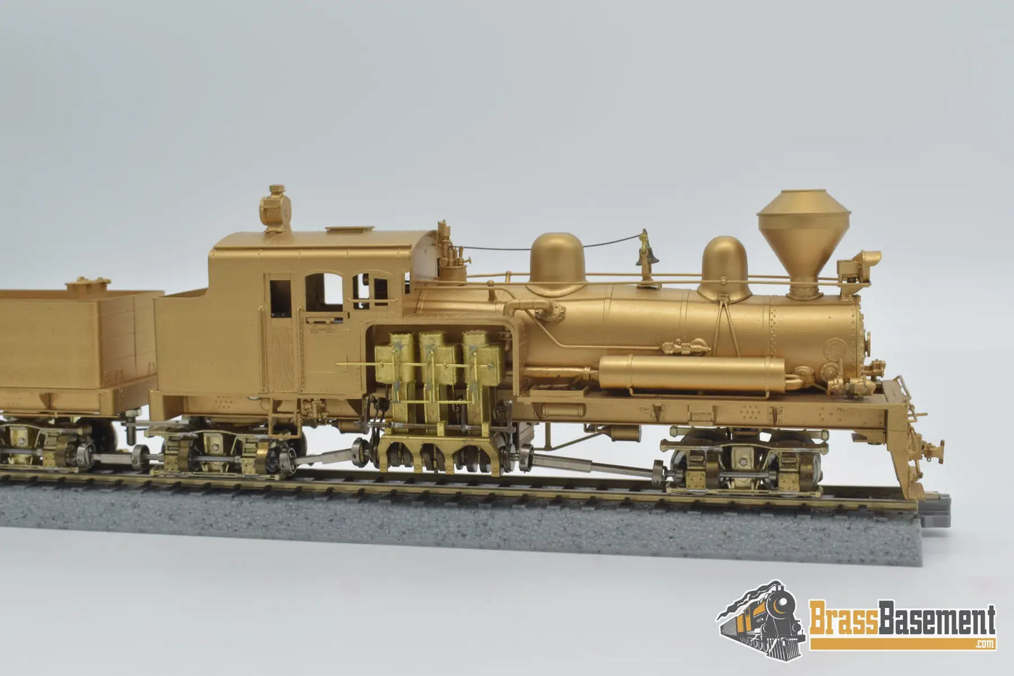 Hon3 Brass - Wmc Hassinger Lumber 4 Truck ‘Super’ Shay Mint Steam