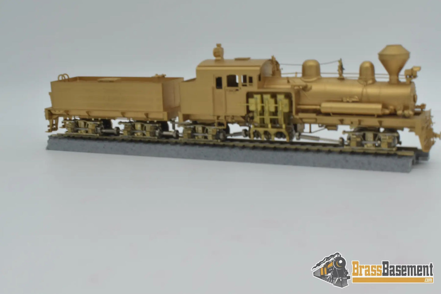 Hon3 Brass - Wmc Hassinger Lumber 4 Truck ‘Super’ Shay Mint Steam