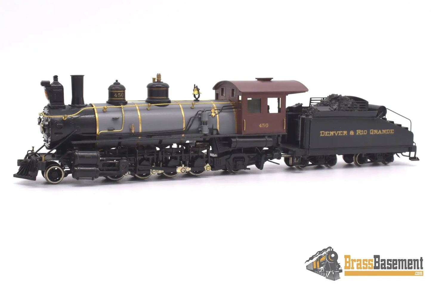 Hon3 Brass - Wmc Westside D&Rg Rio Grande Vauclain Compound K - 27 2 - 8 - 2 Mud Hen Pro Custom