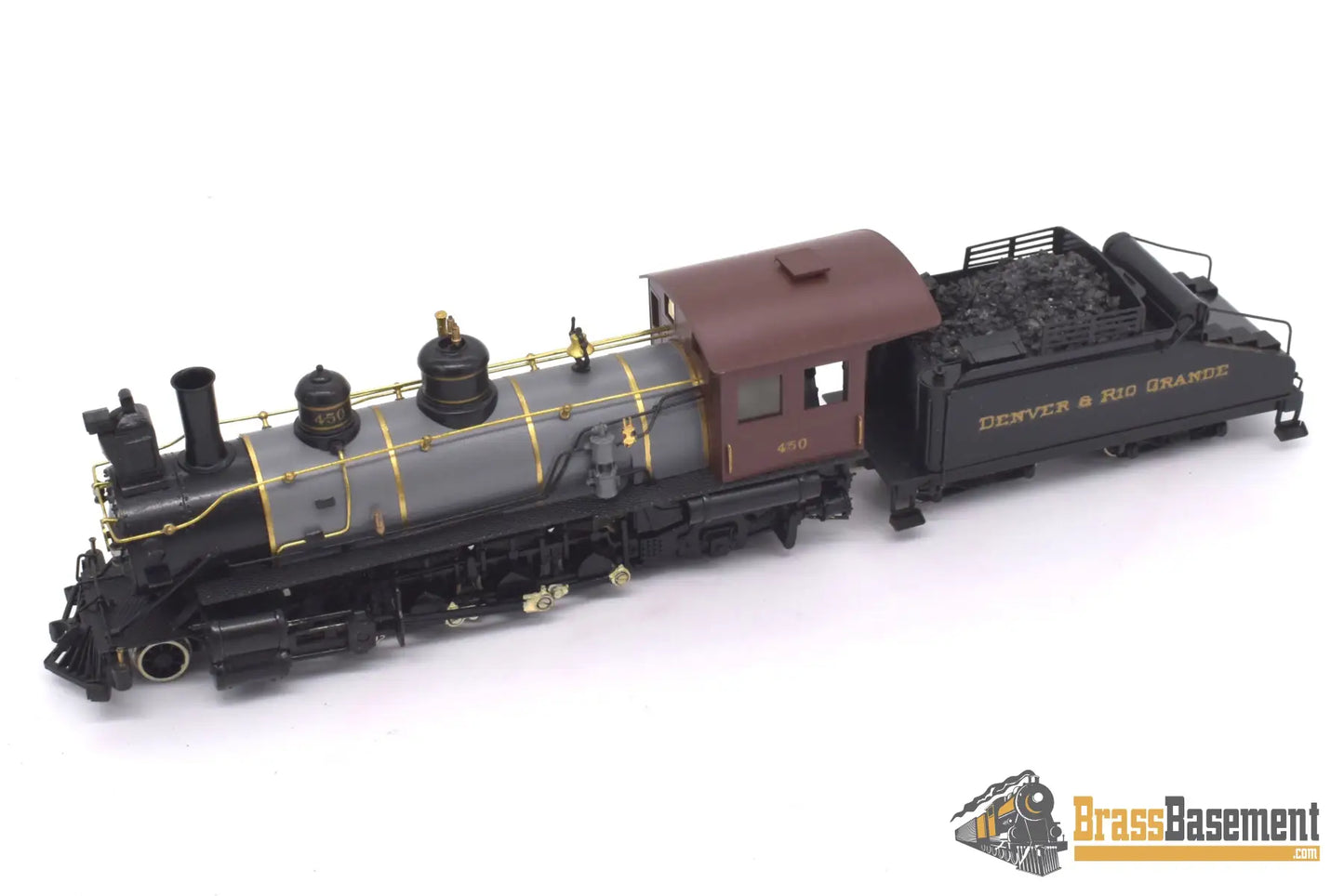 Hon3 Brass - Wmc Westside D&Rg Rio Grande Vauclain Compound K - 27 2 - 8 - 2 Mud Hen Pro Custom
