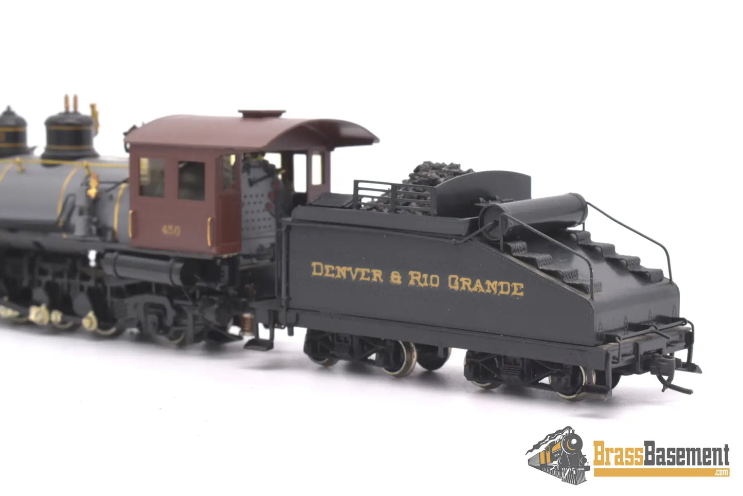 Hon3 Brass - Wmc Westside D&Rg Rio Grande Vauclain Compound K - 27 2 - 8 - 2 Mud Hen Pro Custom
