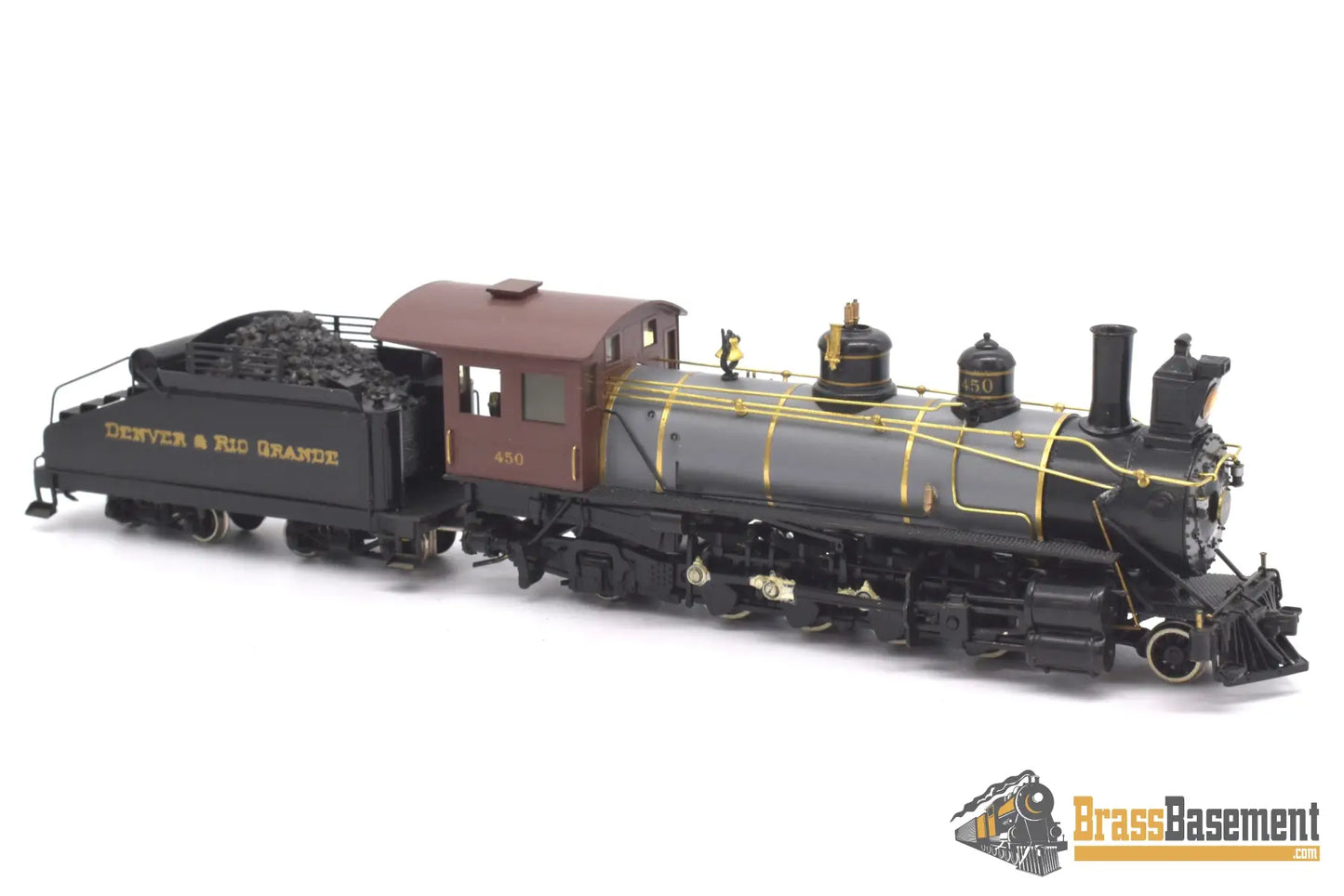 Hon3 Brass - Wmc Westside D&Rg Rio Grande Vauclain Compound K - 27 2 - 8 - 2 Mud Hen Pro Custom