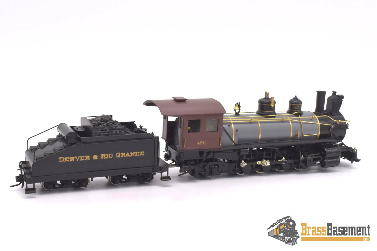Hon3 Brass - Wmc Westside D&Rg Rio Grande Vauclain Compound K - 27 2 - 8 - 2 Mud Hen Pro Custom