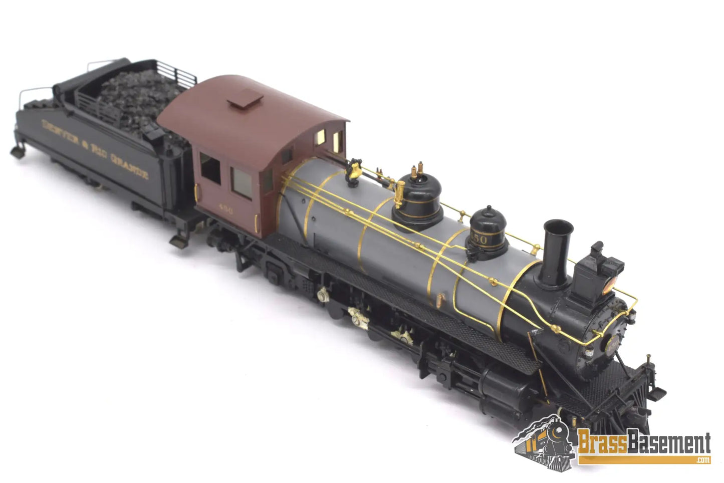 Hon3 Brass - Wmc Westside D&Rg Rio Grande Vauclain Compound K - 27 2 - 8 - 2 Mud Hen Pro Custom