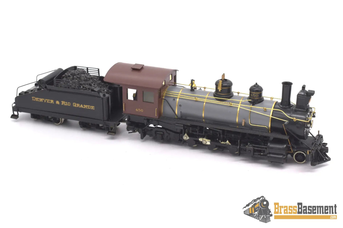 Hon3 Brass - Wmc Westside D&Rg Rio Grande Vauclain Compound K - 27 2 - 8 - 2 Mud Hen Pro Custom