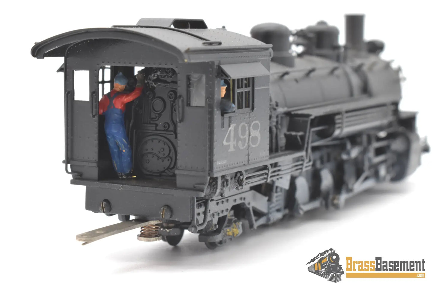 Hon3 Brass - Wmc Westside D&Rgw Rio Grande K - 37 2 - 8 - 2 #498 C/P Moffat Herald Steam