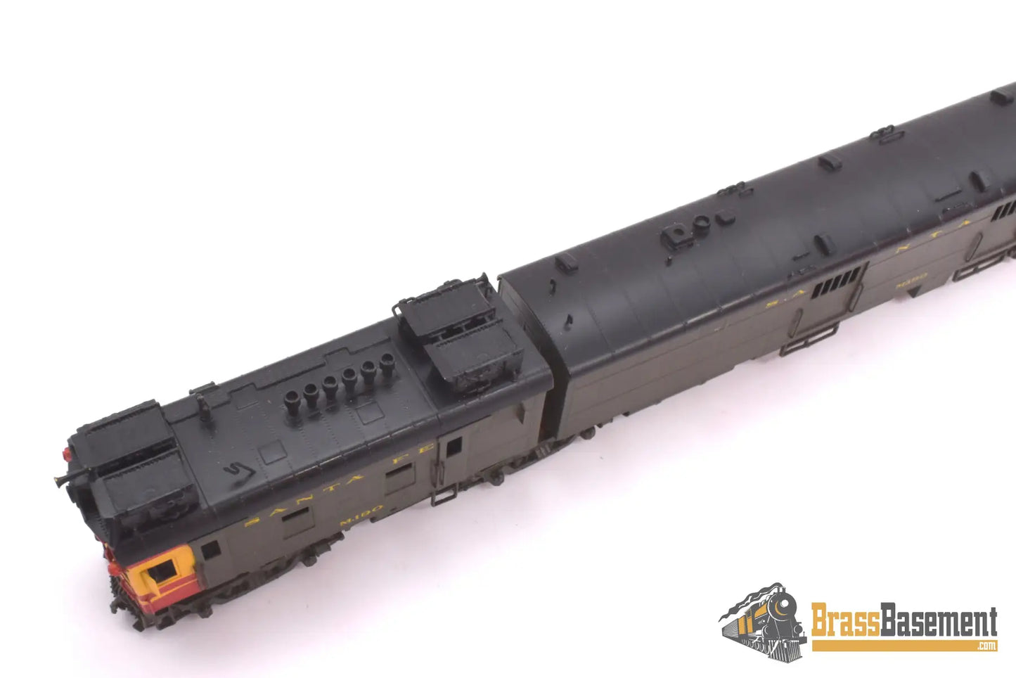 N Brass - Hallmark M - 190 Motor Car Articulated Doodlebug F/P Samhongsa + Bonus Passenger Diesel