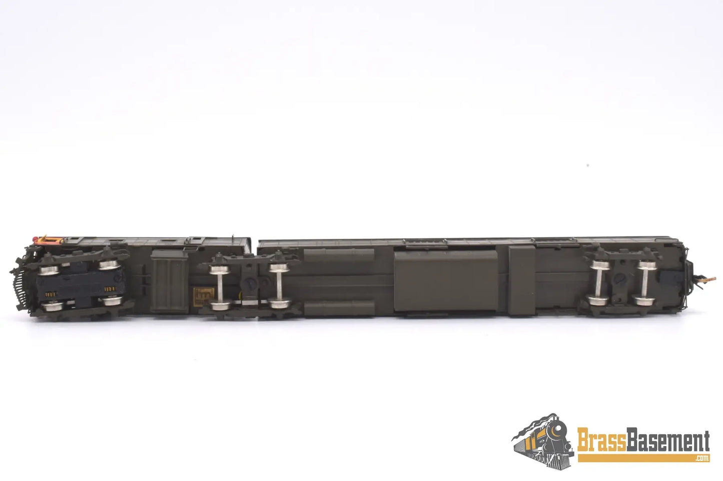 N Brass - Hallmark M - 190 Motor Car Articulated Doodlebug F/P Samhongsa + Bonus Passenger Diesel