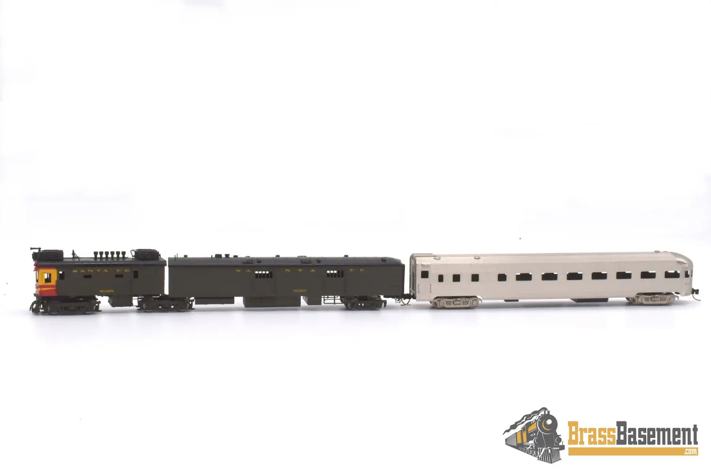 N Brass - Hallmark M - 190 Motor Car Articulated Doodlebug F/P Samhongsa + Bonus Passenger Diesel