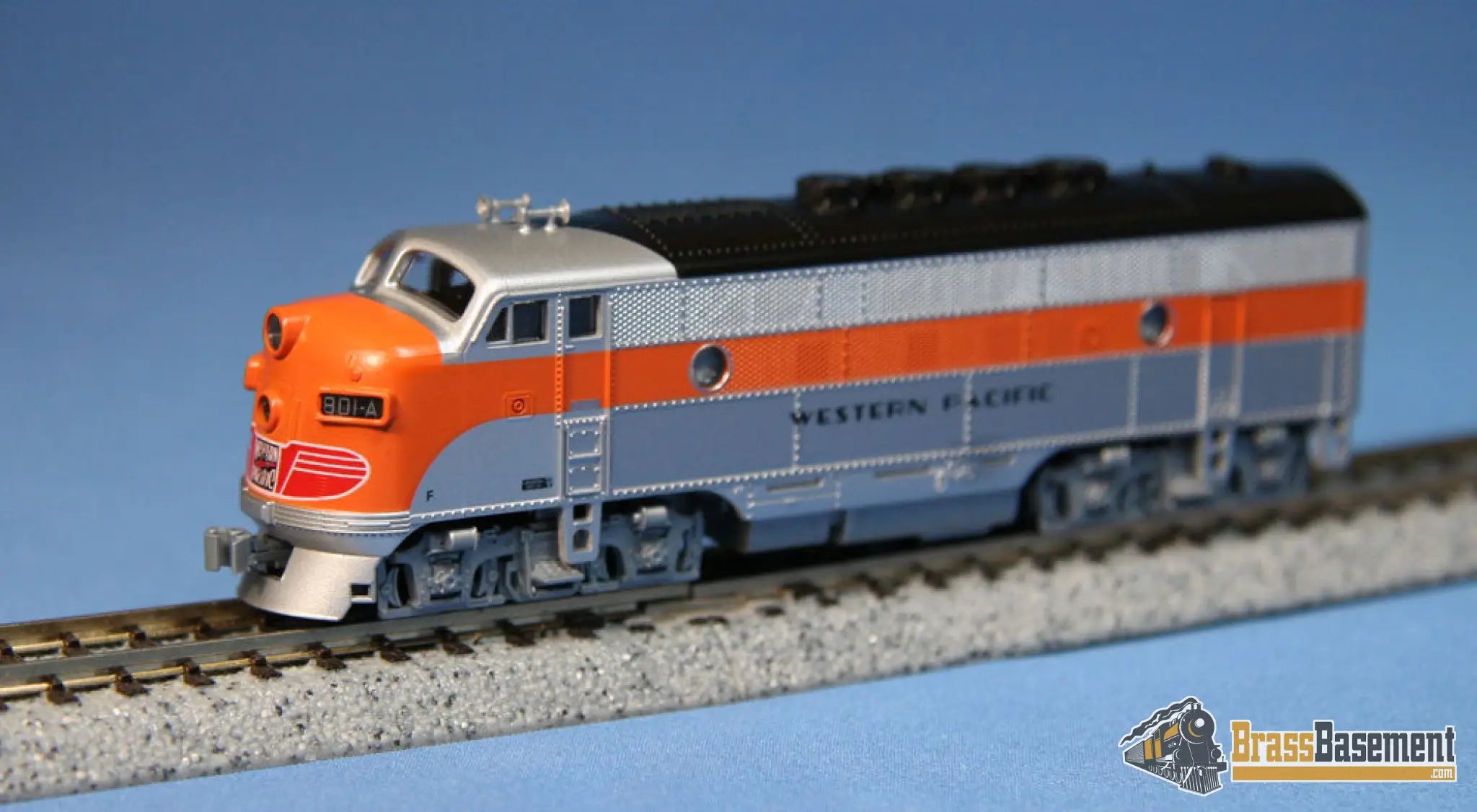 N Scale - Kato F3A Western Pacific #801A – Brass Basement