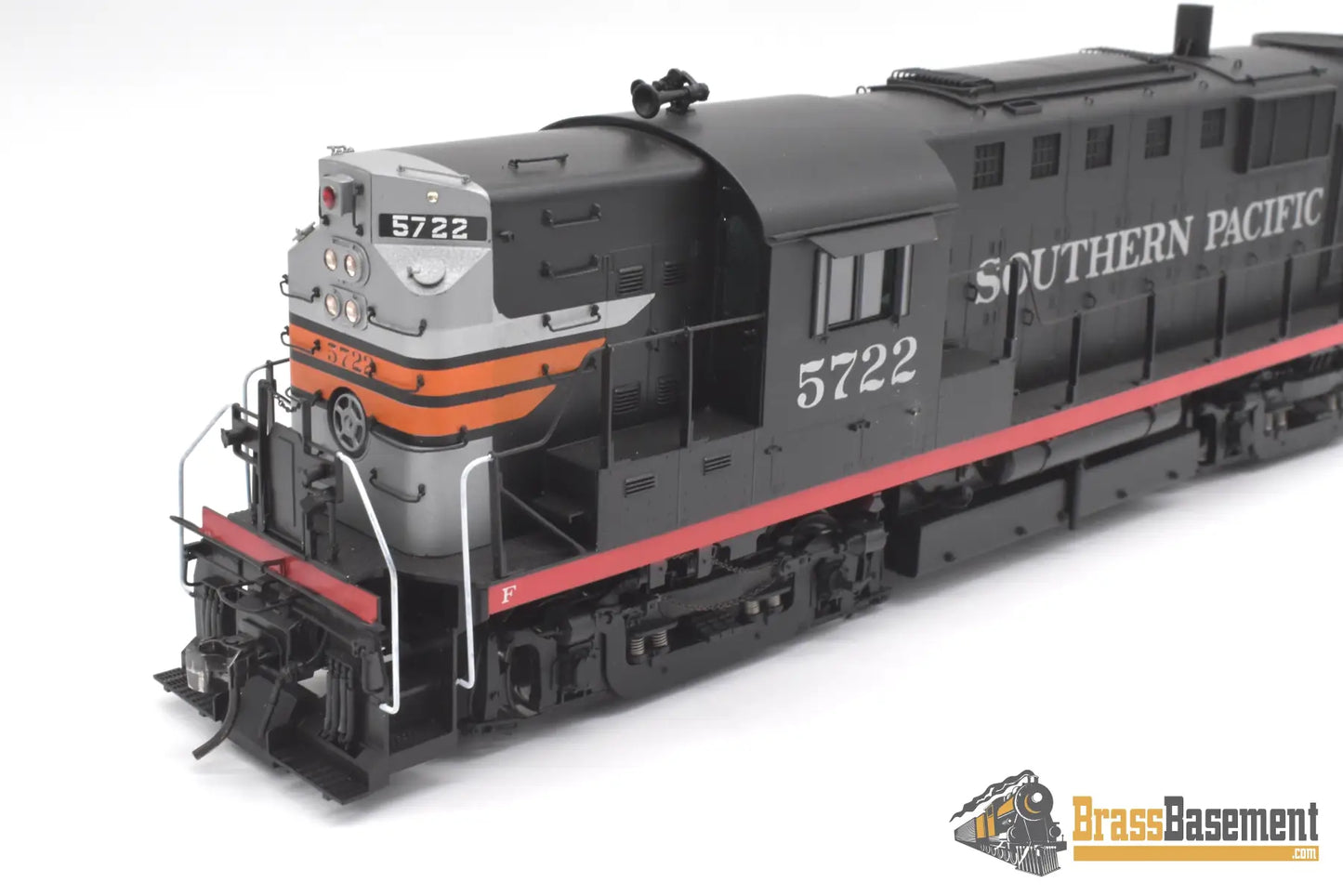 O Brass - Car & Locomotive Shop Alco Rs-11 Southern Pacific Black Widow #5722 Dcc Sound Diesel