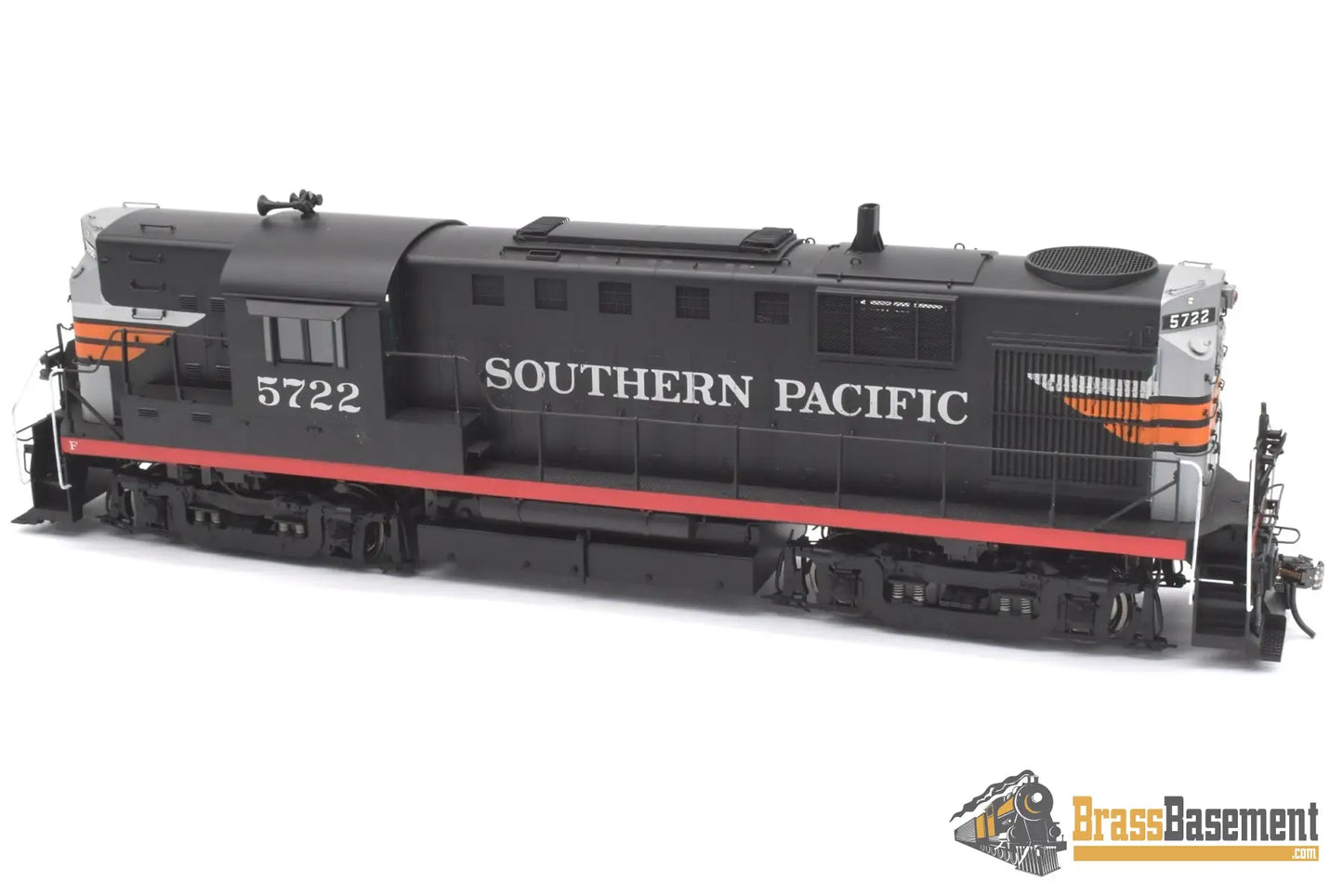 O Brass - Car & Locomotive Shop Alco Rs-11 Southern Pacific Black Widow #5722 Dcc Sound Diesel
