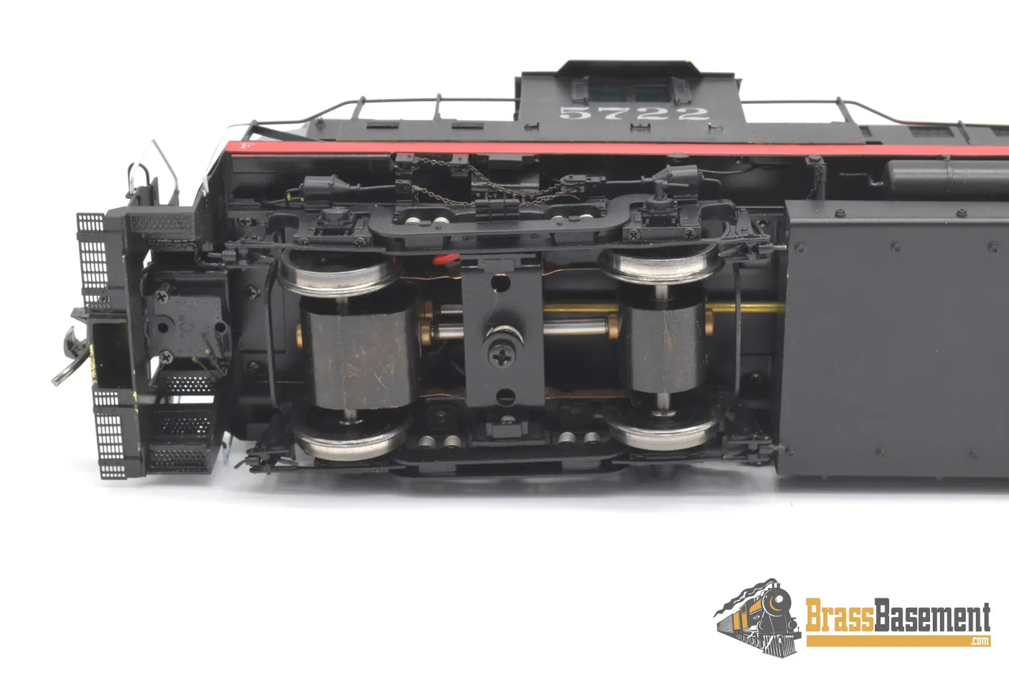O Brass - Car & Locomotive Shop Alco Rs-11 Southern Pacific Black Widow #5722 Dcc Sound Diesel
