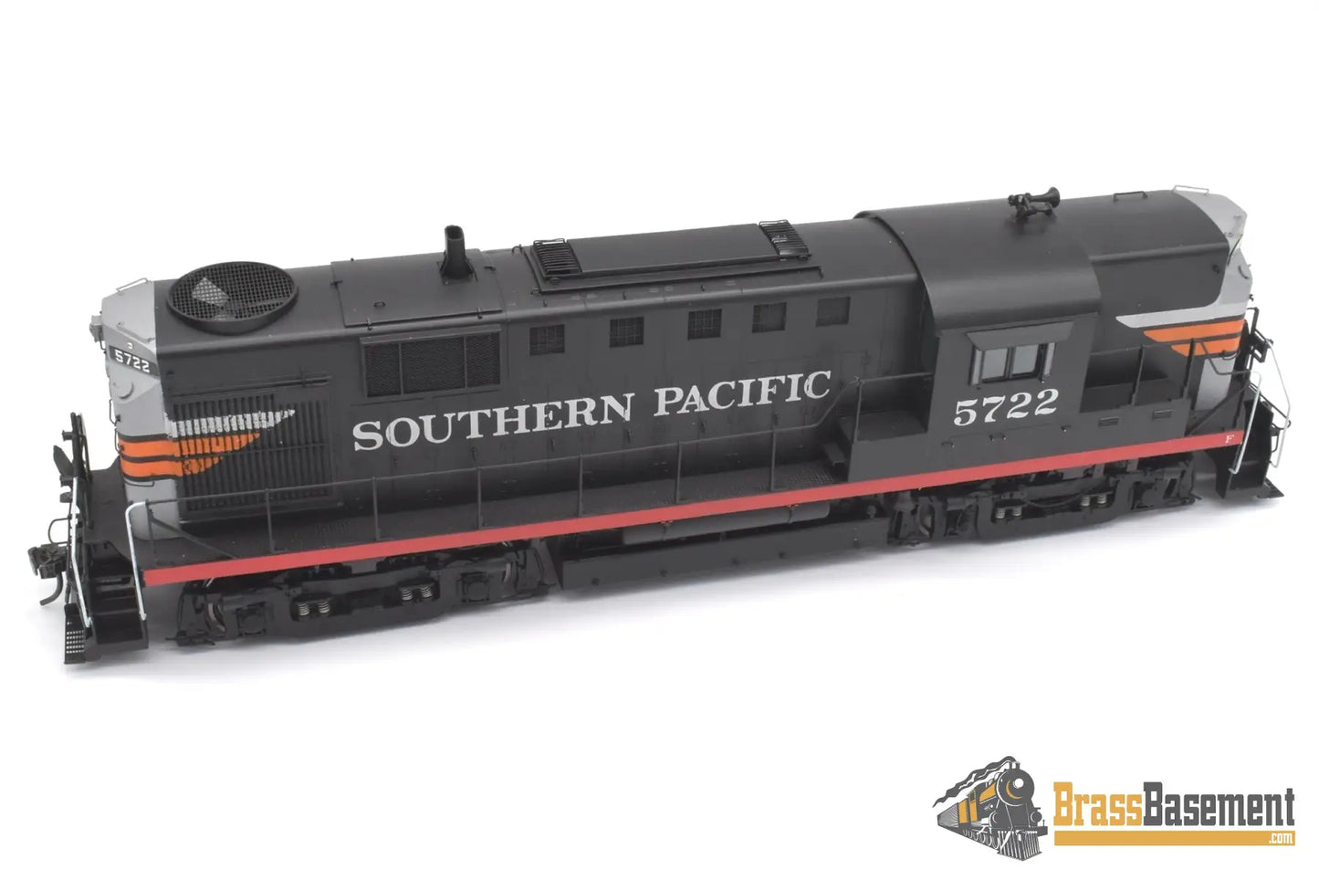 O Brass - Car & Locomotive Shop Alco Rs-11 Southern Pacific Black Widow #5722 Dcc Sound Diesel