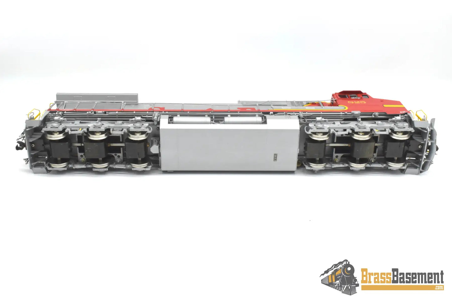 O Brass - OMI 0455.1 Santa Fe ATSF C40-8W #825 - F/P No Box - Damaged Diesel