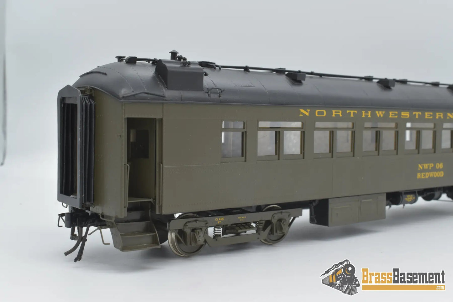 O Brass - Psc 15801 Northwestern Pacific “Redwood” Harriman 60’ Business Car F/P Passenger