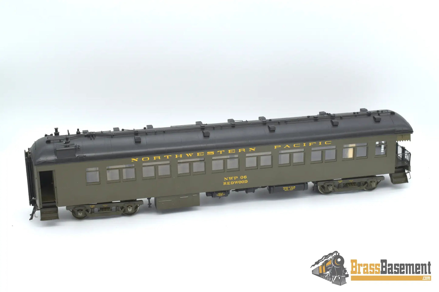 O Brass - Psc 15801 Northwestern Pacific “Redwood” Harriman 60’ Business Car F/P Passenger