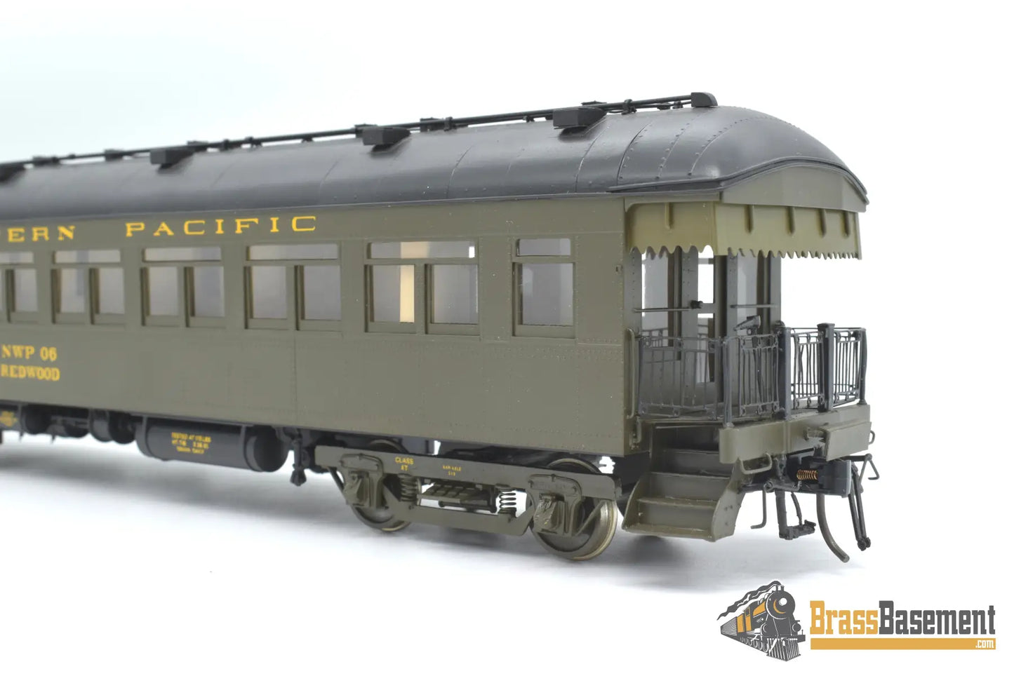 O Brass - Psc 15801 Northwestern Pacific “Redwood” Harriman 60’ Business Car F/P Passenger