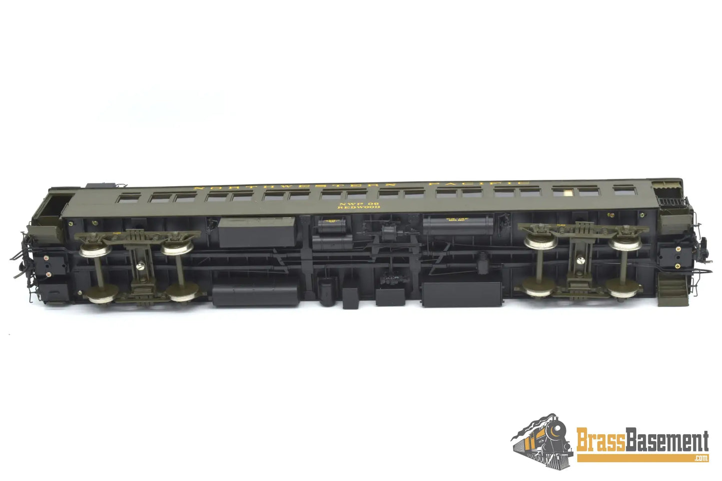 O Brass - Psc 15801 Northwestern Pacific “Redwood” Harriman 60’ Business Car F/P Passenger