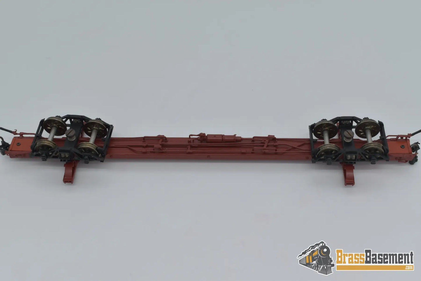 On3 Brass - Bts Skeleton Log Car Type 1 F/P Brown Freight