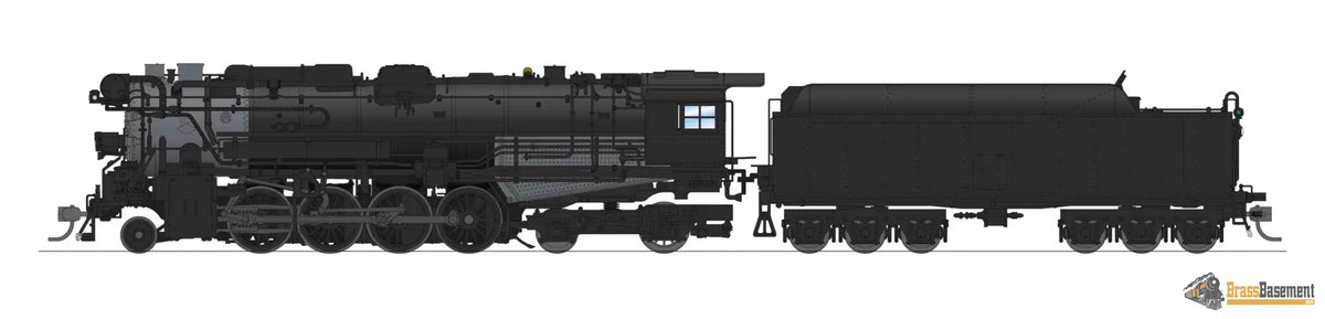 Preorder: BLI 9619 BOSTON & ALBANY BERKSHIRE UNLETTERED DECAL SHEET IN BOX NO-SOUND / DCC-READY HO - Steam
