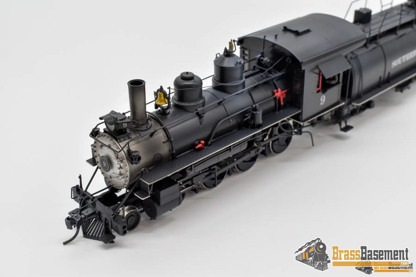 Sn3 Brass - Pbl Southern Pacific 4 - 6 - 0 #9 Foreground Model W/ Sound Steam
