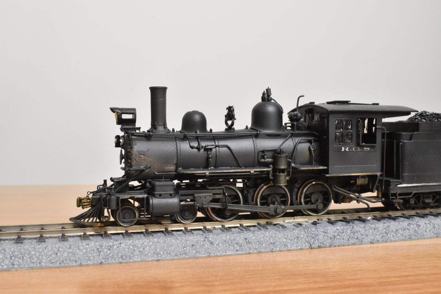 HOn3 Brass - PSC Rio Grande Southern RGS #25 4-6-0 - Custom Painted - Samhongsa