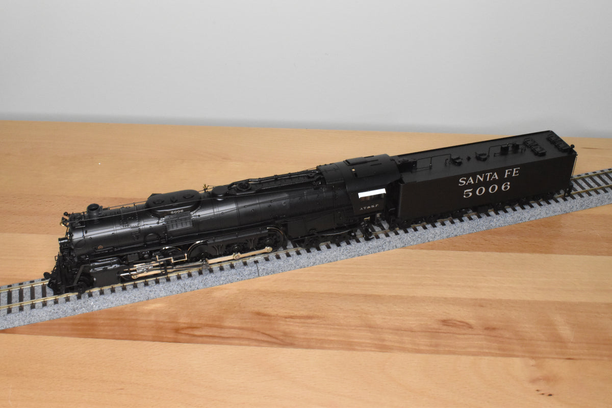 HO Brass - Hallmark 069D ATSF Santa Fe 2-10-4 #5006 - Samhongsa FP Commonwealth Tender Trks