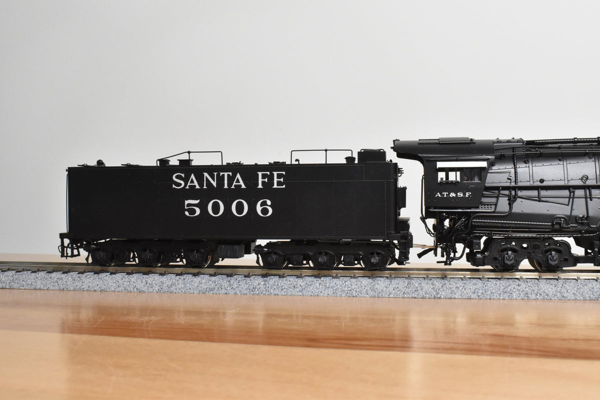 HO Brass - Hallmark 069D ATSF Santa Fe 2-10-4 #5006 - Samhongsa FP Commonwealth Tender Trks