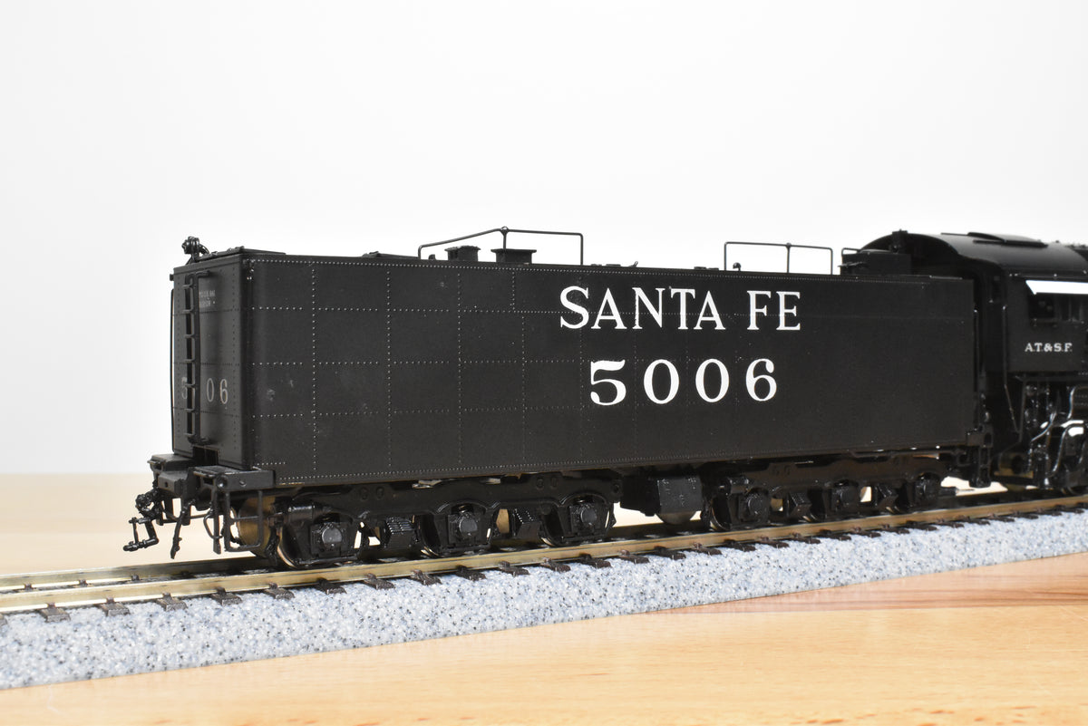 HO Brass - Hallmark 069D ATSF Santa Fe 2-10-4 #5006 - Samhongsa FP Commonwealth Tender Trks