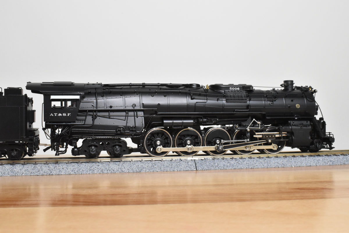 HO Brass - Hallmark 069D ATSF Santa Fe 2-10-4 #5006 - Samhongsa FP Commonwealth Tender Trks