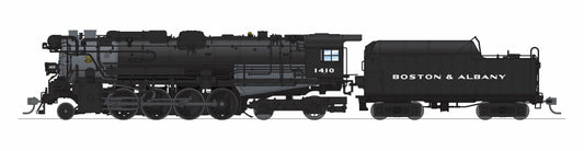 BLI 9603 Boston & Albany A1a #1410 Early 1940’s Appearance 4-axle Tender Block Lettering No-Sound / DCC-Ready HO - No