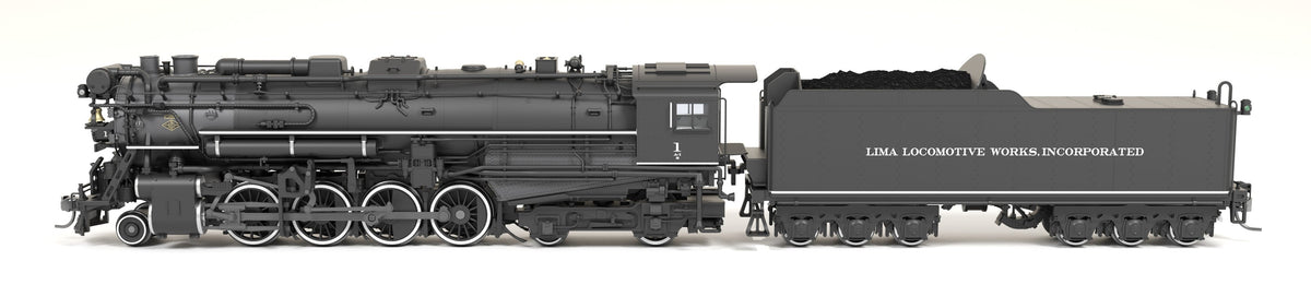 BLI 9612 Lima Locomotive Works #1 1920’s Appearance Paragon4 Sound/DC/DCC w/ Smoke HO - Sound