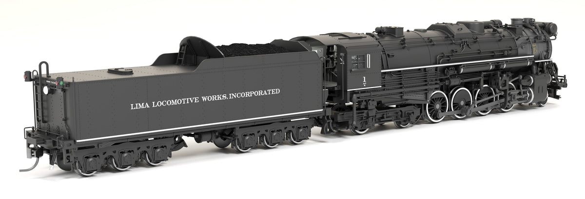 BLI 9612 Lima Locomotive Works #1 1920’s Appearance Paragon4 Sound/DC/DCC w/ Smoke HO - Sound