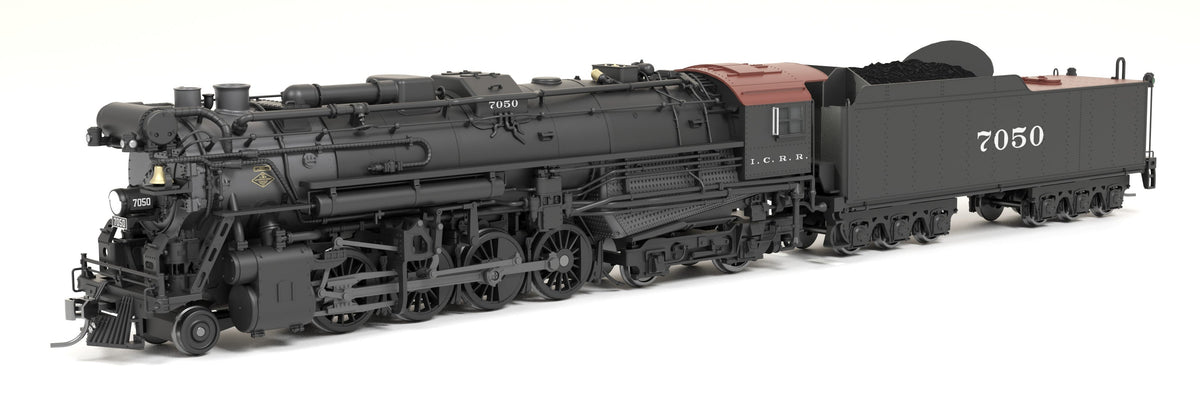 BLI 9614 Illinois Central #7050 1930’s Appearance Paragon4 Sound/DC/DCC w/ Smoke HO - Sound