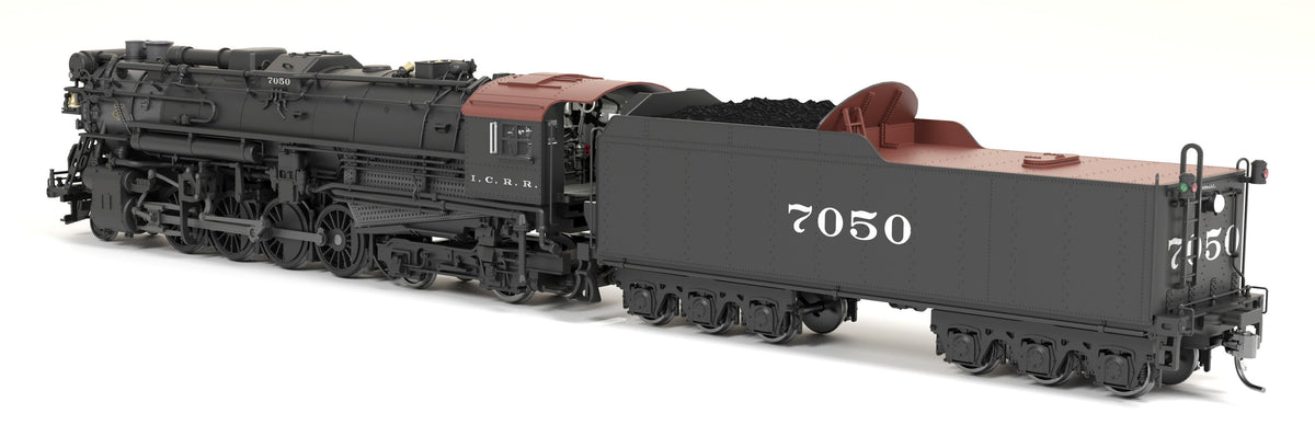 BLI 9614 Illinois Central #7050 1930’s Appearance Paragon4 Sound/DC/DCC w/ Smoke HO - Sound
