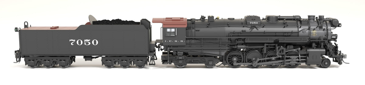 BLI 9614 Illinois Central #7050 1930’s Appearance Paragon4 Sound/DC/DCC w/ Smoke HO - Sound