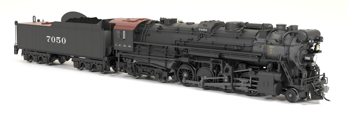 BLI 9614 Illinois Central #7050 1930’s Appearance Paragon4 Sound/DC/DCC w/ Smoke HO - Sound