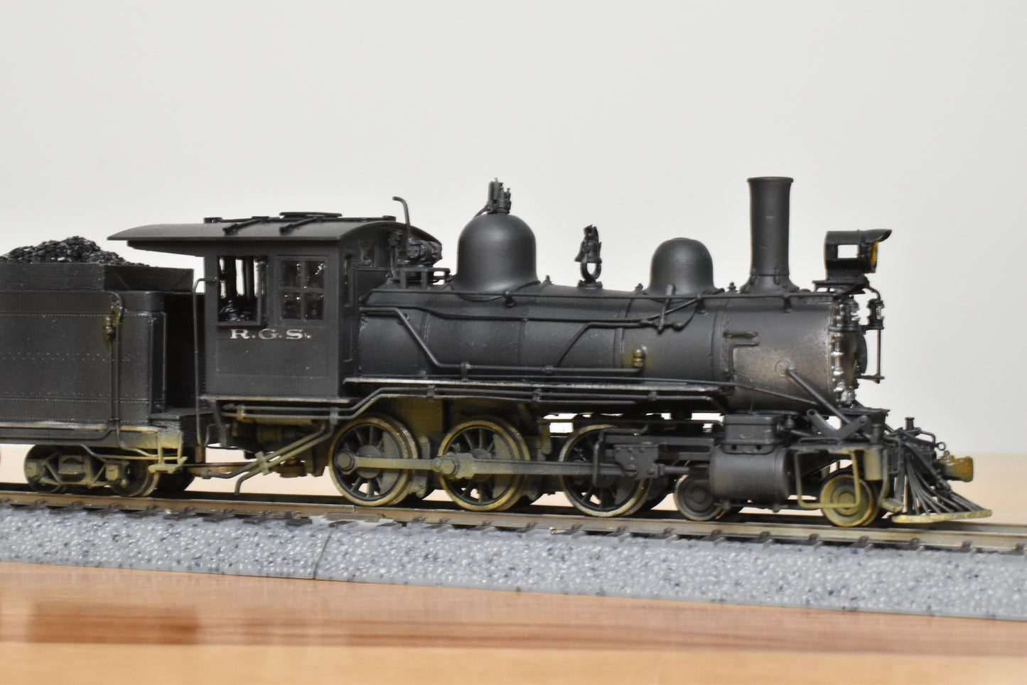 HOn3 Brass - PSC Rio Grande Southern RGS #25 4-6-0 - Custom Painted - Samhongsa