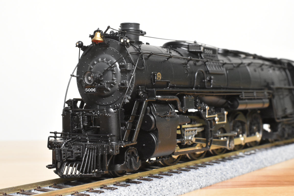 HO Brass - Hallmark 069D ATSF Santa Fe 2-10-4 #5006 - Samhongsa FP Commonwealth Tender Trks